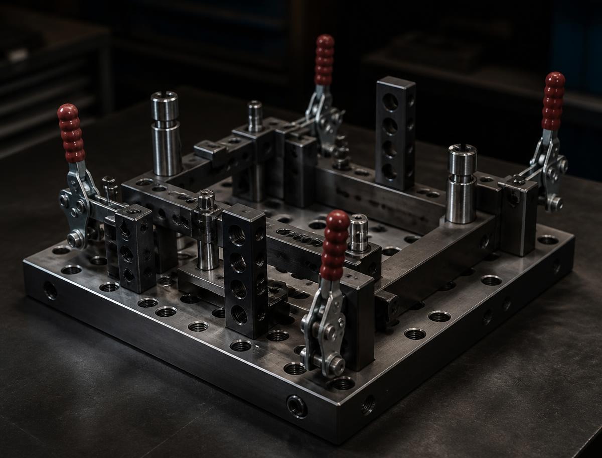Gabarito de Solda Modular