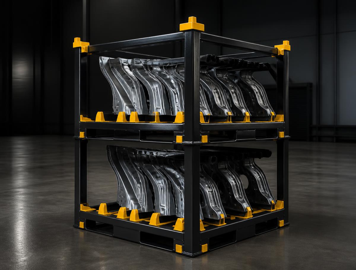 Rack Empilhável para Peças Estampadas